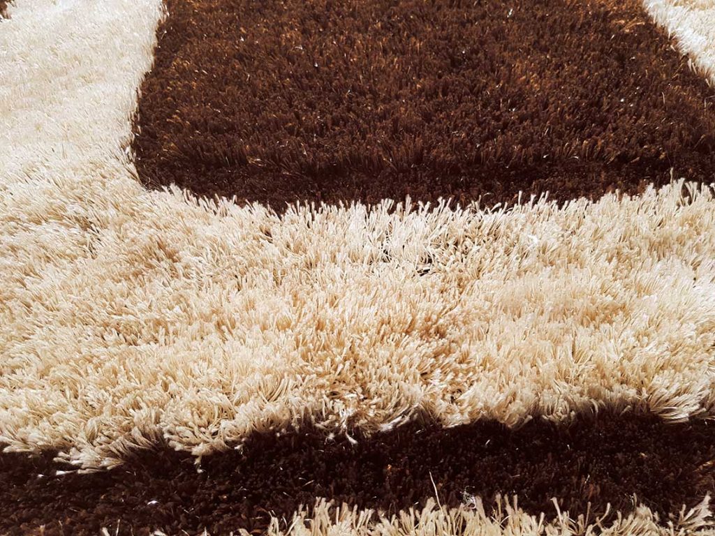 BRAND NEW ART SILK AREA RUG ON HEAVY COTTON BASE  #H026
