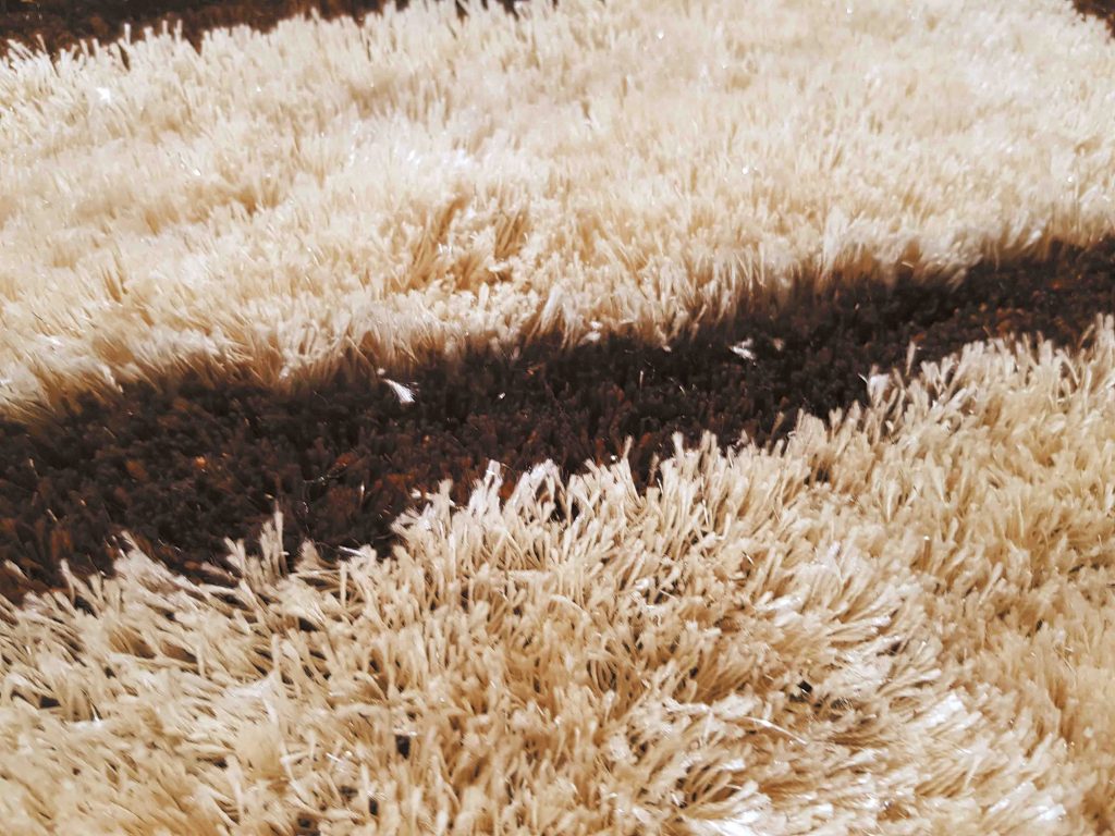 BRAND NEW ART SILK AREA RUG ON HEAVY COTTON BASE  #H026