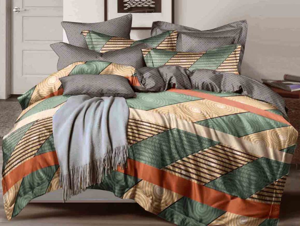 BRAND NEW 1000 TC HIGH Quality 3P DUVET COVER SET with OXFORD PILLOW CASES style #02c