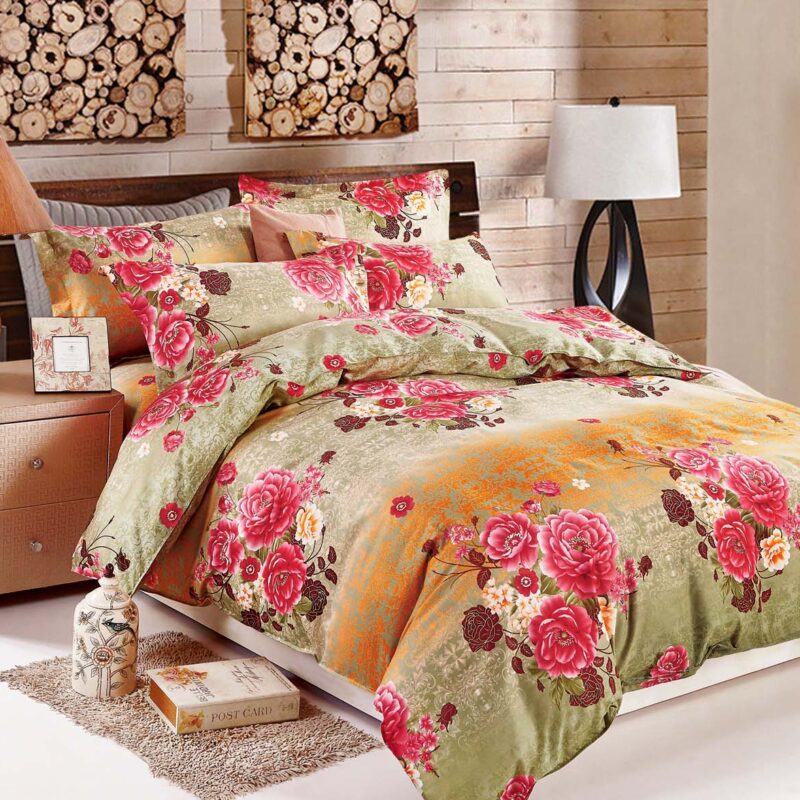 Quality 3 piece duvet cover set style #09B