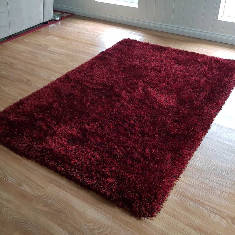 BRAND NEW THICK SHAGGY  AREA RUG ON HEAVY COTTON BASE  #ZX-7