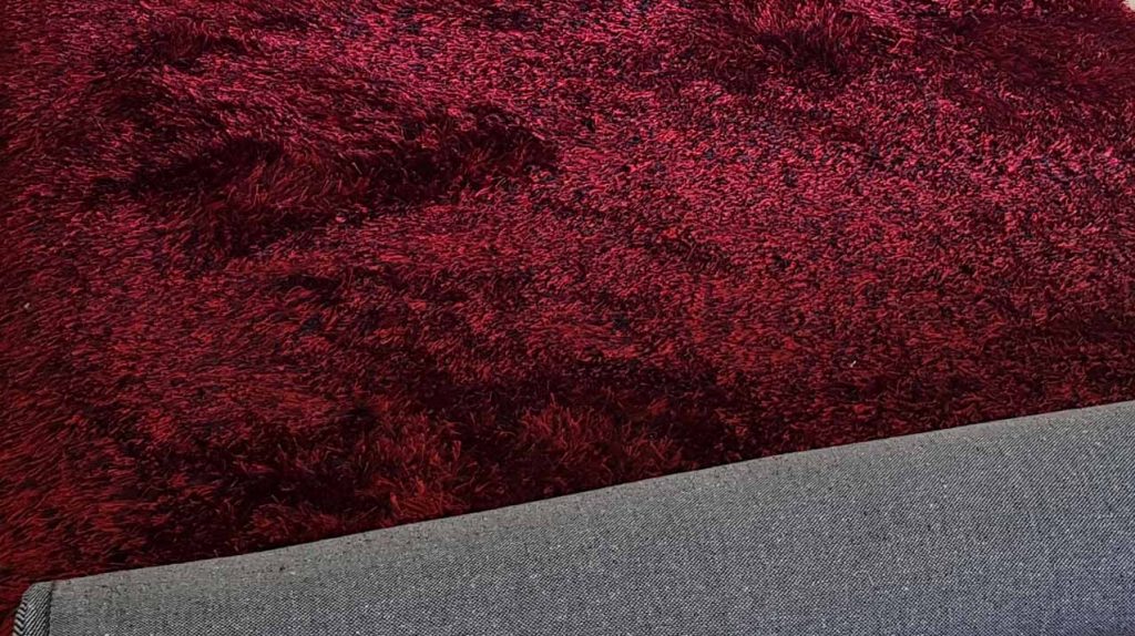 BRAND NEW THICK SHAGGY  AREA RUG ON HEAVY COTTON BASE  #ZX-7
