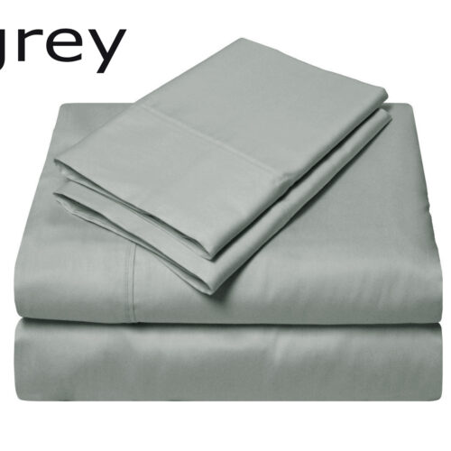 BRAND NEW LUXURY COTTON SATEEN 4 piece sheet set 1000 TC