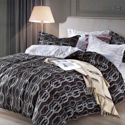 BRAND NEW Quality 3 piece 1000TC DUVET COVER SET style #09d