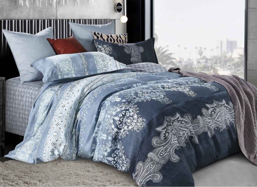 BRAND NEW 1000 TC HIGH Quality 3P DUVET COVER SET with OXFORD PILLOW CASES style #015c