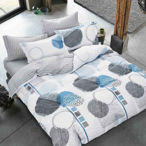 BRAND NEW 600 TC HIGH Quality 3P DUVET COVER SET with OXFORD PILLOW CASES style #05d