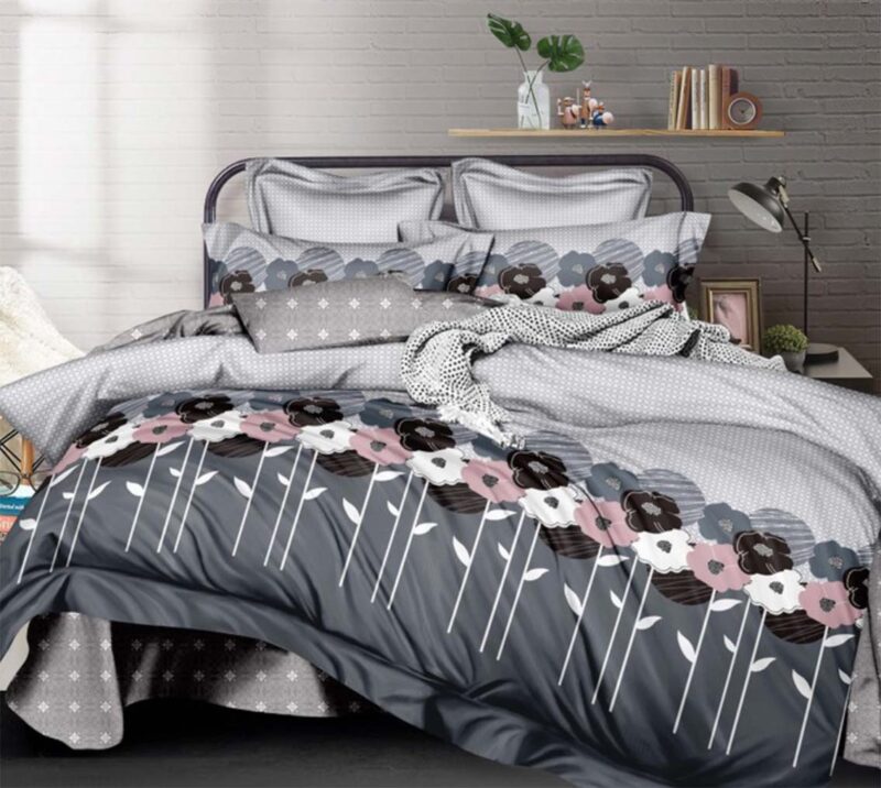 BRAND NEW 600 TC HIGH Quality 3P DUVET COVER SET with OXFORD PILLOW CASES style #08d