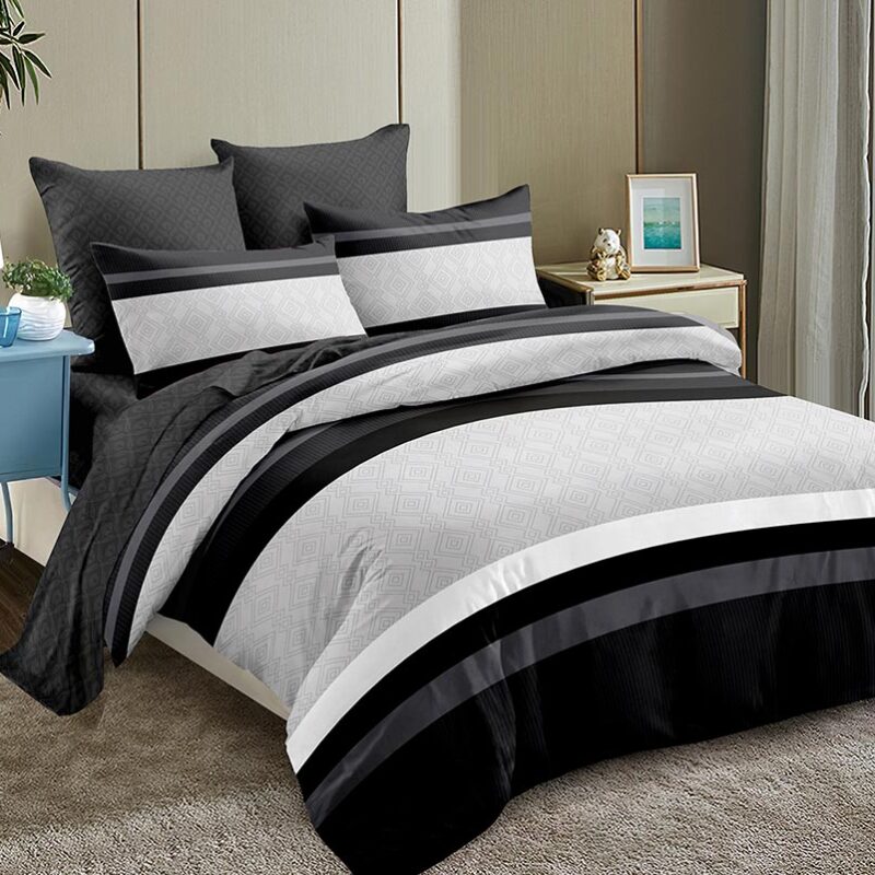 BRAND NEW 600 TC HIGH Quality 3P DUVET COVER SET with OXFORD PILLOW CASES style #D16