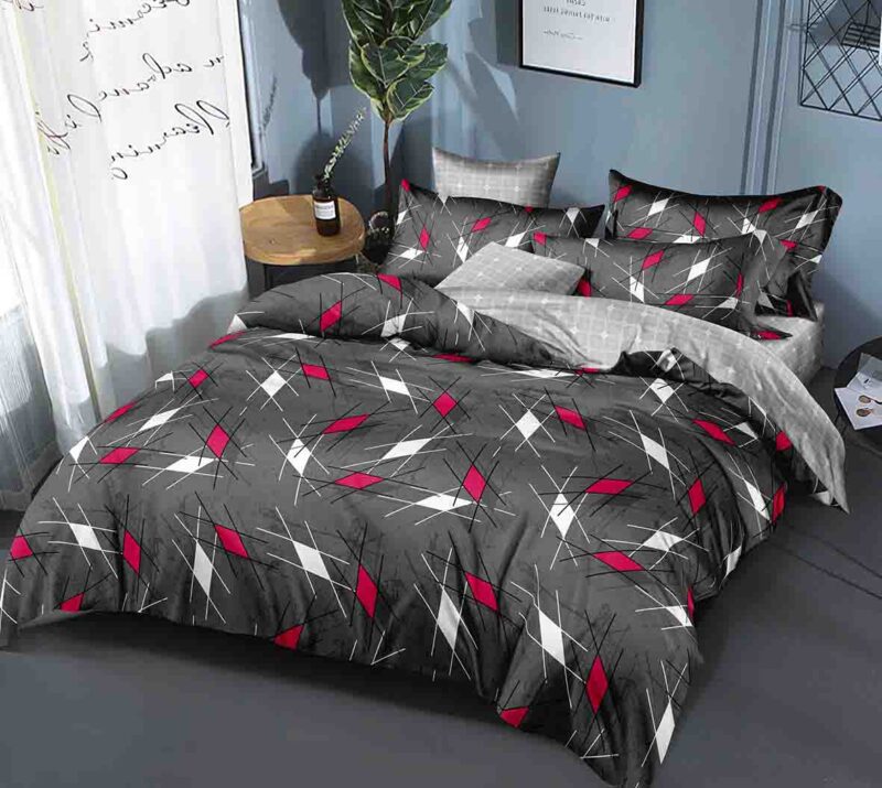 BRAND NEW 1000 TC HIGH Quality 3P DUVET COVER SET with OXFORD PILLOW CASES style #D13