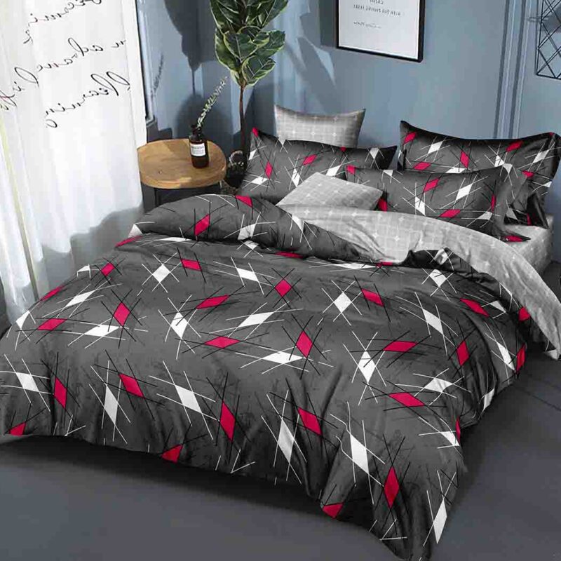BRAND NEW 1000 TC HIGH Quality 3P DUVET COVER SET with OXFORD PILLOW CASES style #D13