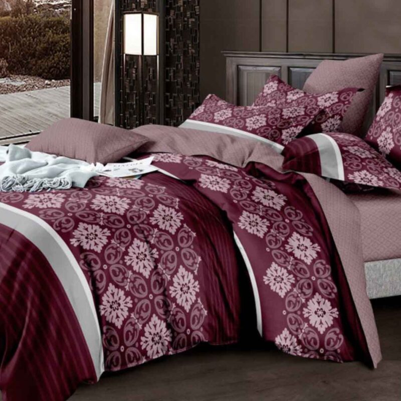 BRAND NEW 1000 TC HIGH Quality 3P DUVET COVER SET with OXFORD PILLOW CASES style #04A