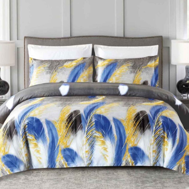 BRAND NEW 1000 TC HIGH Quality 3P DUVET COVER SET with OXFORD PILLOW CASES style #05A
