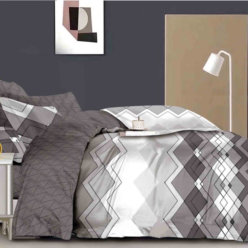 BRAND NEW 1000 TC HIGH Quality 3P DUVET COVER SET with OXFORD PILLOW CASES style #01A