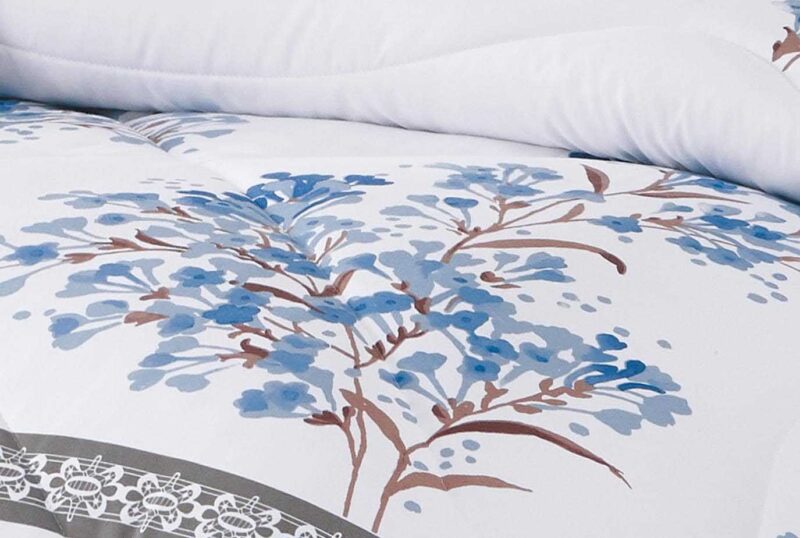 BRAND NEW 7p LIVEINSTYLE OVERSIZED PRINTED  COMFORTER set #4